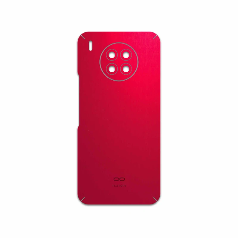 برچسب پوششی ماهوت مدل Matte-Warm-Red مناسب برای گوشی موبایل آنر 50 Lite
