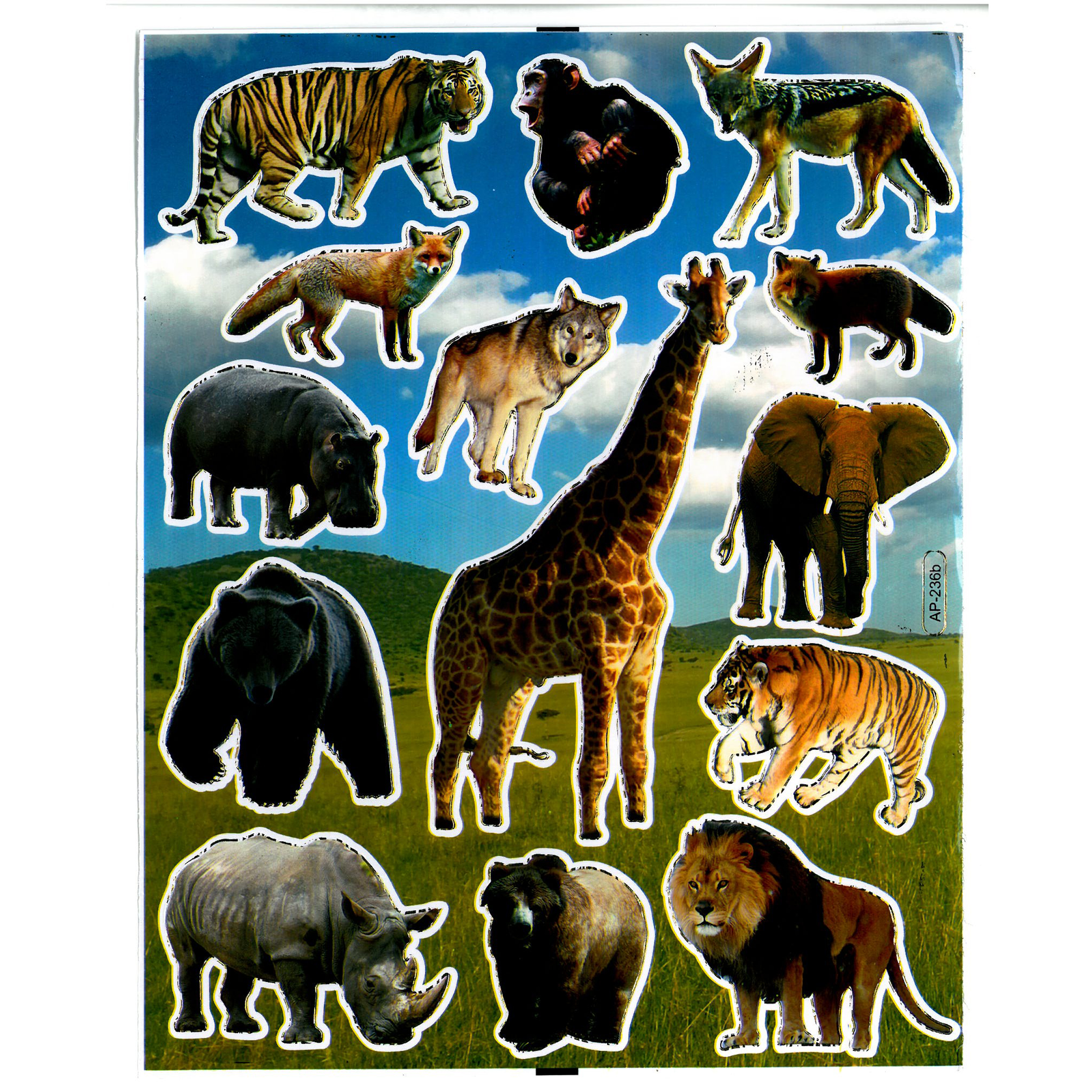 استیکر کودک مدل حیوانات کد 02