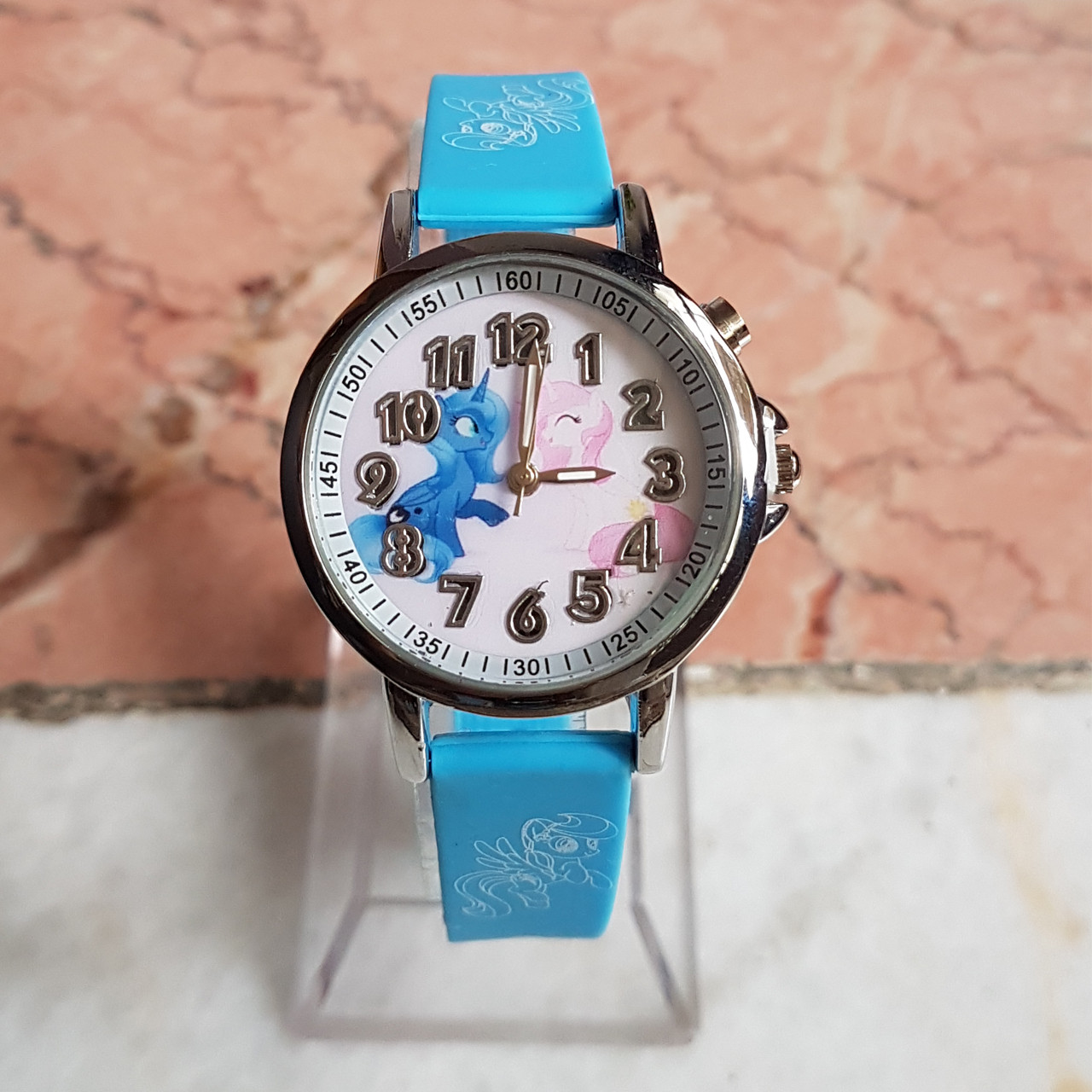 ساعت مچی عقربه ای دخترانه طرح پونی مدل ch2 ساعت مچی عقربه ای دخترانه طرح پونی مدل ch2