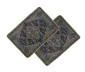 ست 2 تکه رومیزی ترمه مدل شاه عباسی کد SR30-23
