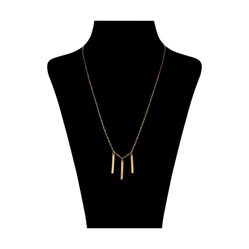 گردنبند طلا 18 عیار زنانه زرمان مدل ZMM1615