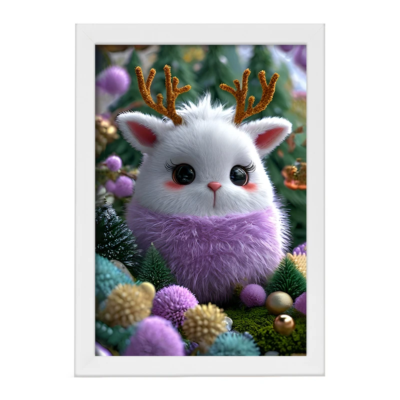 تابلو خندالو مدل گوزن بامزه کد F12798