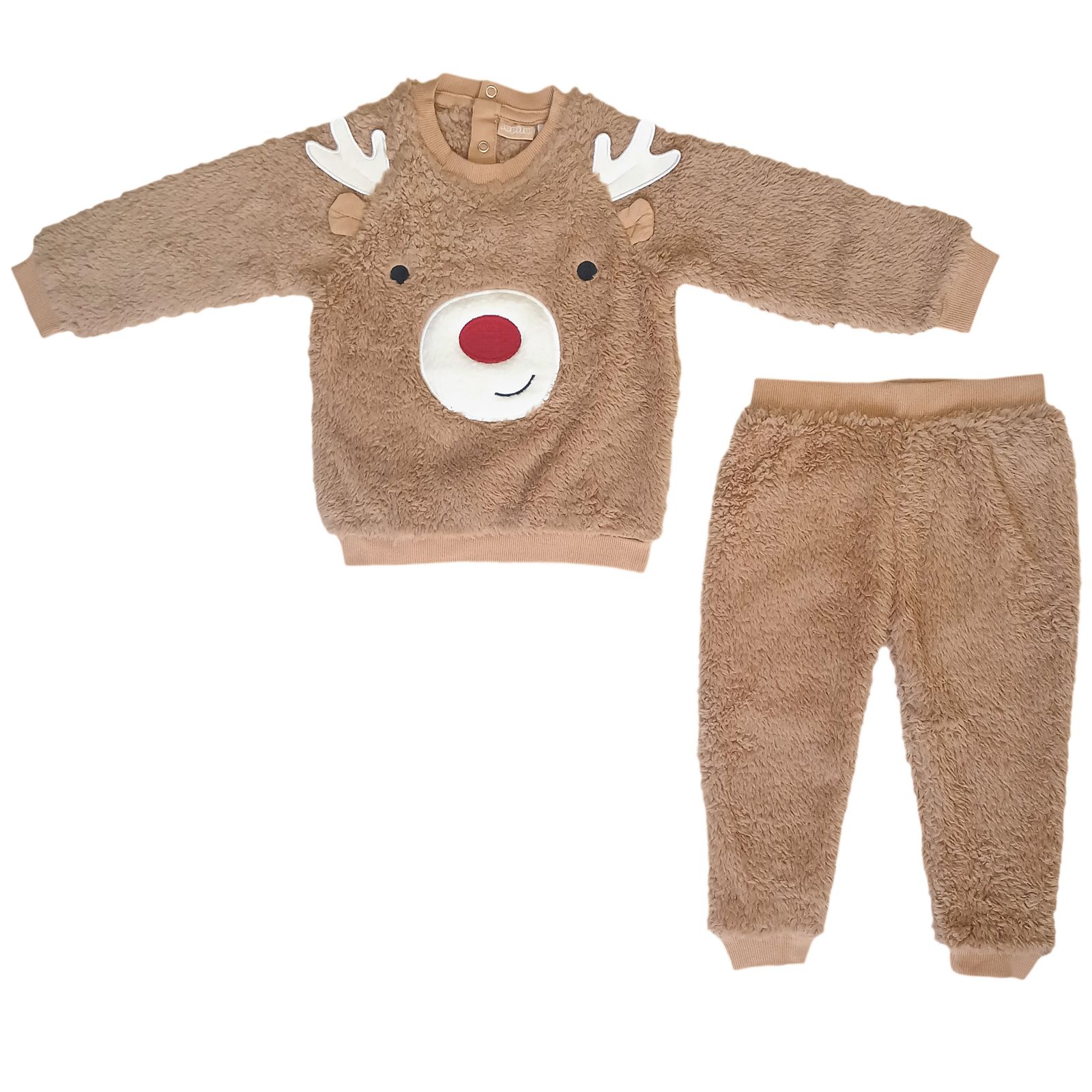  ست سویشرت و شلوار بچگانه لوپیلو مدل تدی گوزن کد sh2024 -  - 5