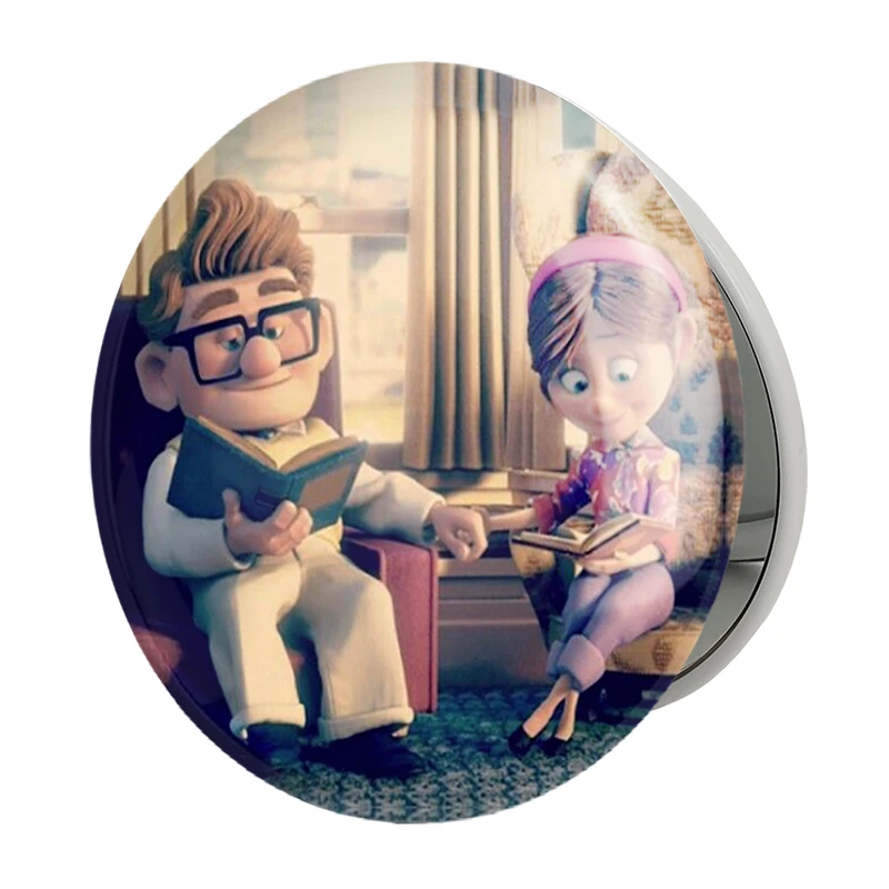 آینه جیبی خندالو طرح انیمیشن آپ UP مدل تاشو کد 1057 