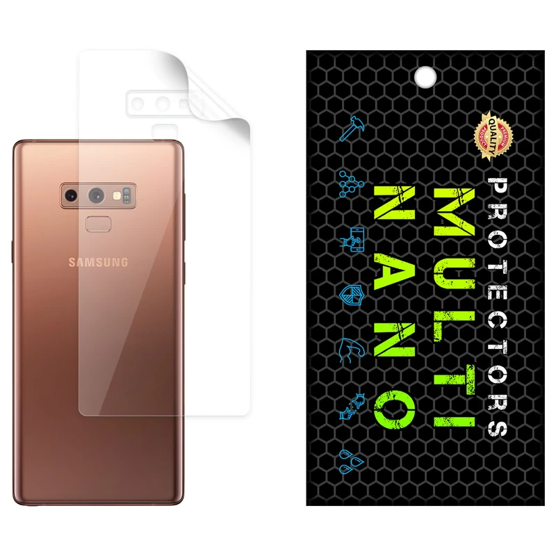محافظ پشت شفاف نانو هیدروژل مولتی نانو مدل X-F1T مناسب برای گوشی موبایل سامسونگ Galaxy Note 9