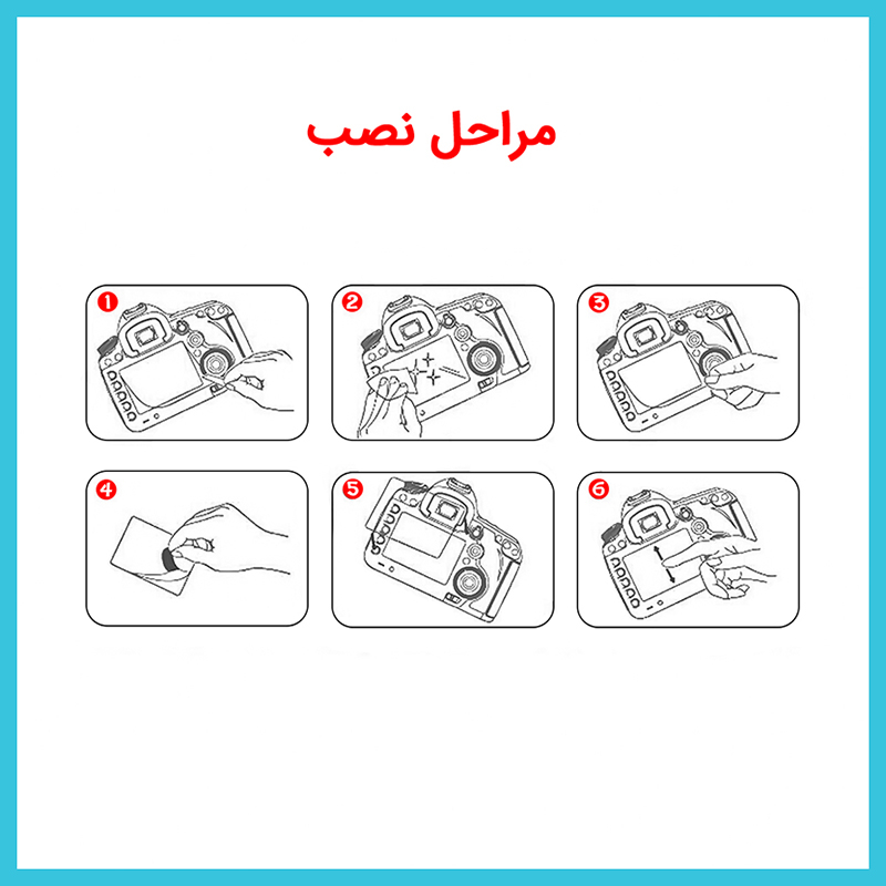 محافظ صفحه نمایش دوربین شفاف راک اسپیس مدل HyGEL مناسب برای دوربین عکاسی پاناسونیک Lumix G100