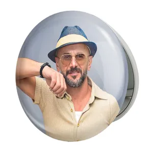 آینه جیبی خندالو طرح امین حیایی مدل تاشو کد 6324 