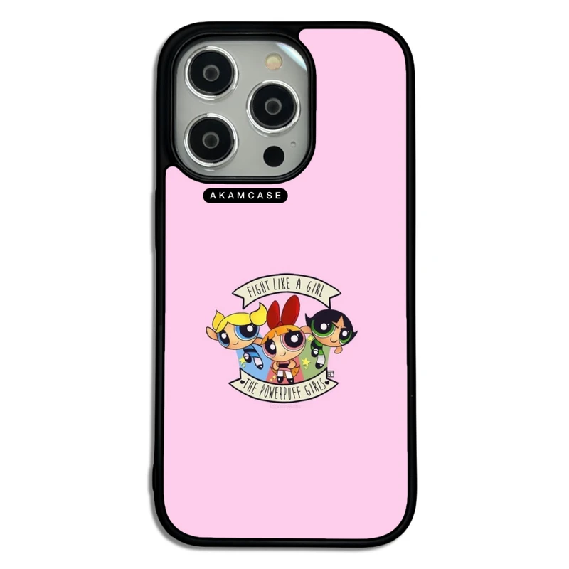 کاور آکام مدل AMCWA14PRO-POWERPUFF GIRLS16 مناسب برای گوشی موبایل اپل iPhone 14 Pro
