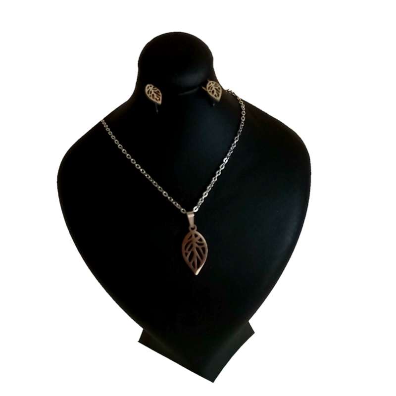 نیم ست زنانه مدل برگ کد P1200