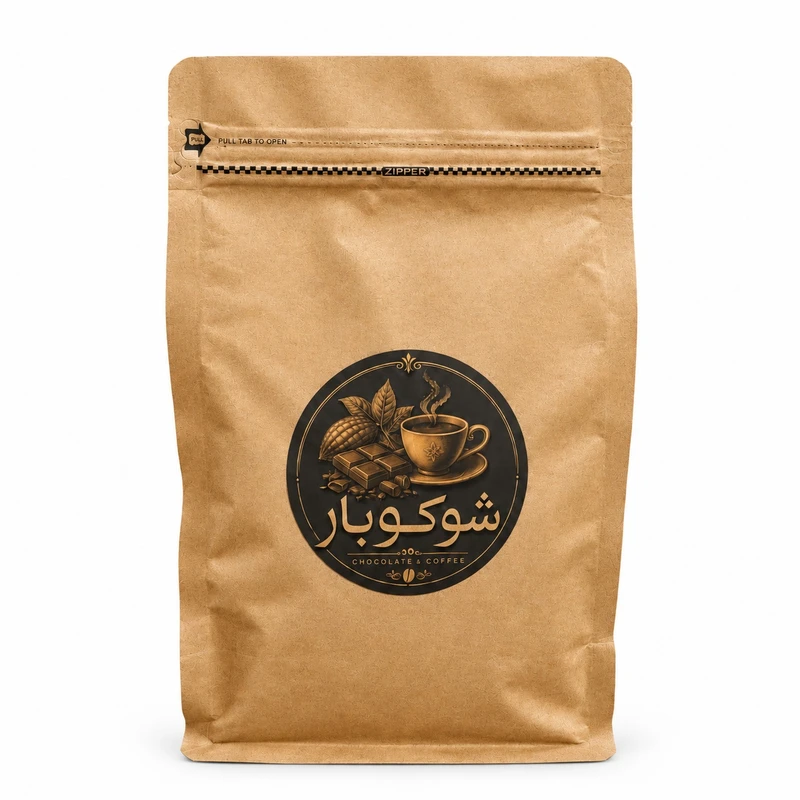 پودر قهوه اسپرسو 50 درصد روبوستا و 50 درصد عربیکا شوکوبار - 500 گرم