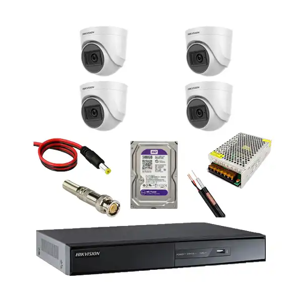 سیستم امنیتی هایک ویژن مدل HV-R2-X4-P