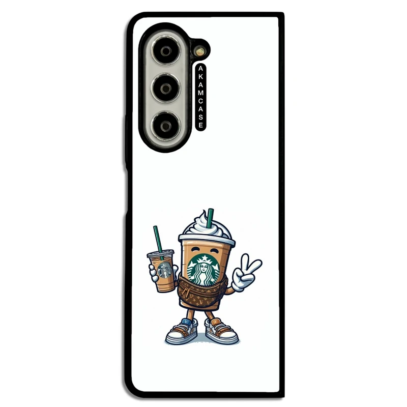کاور آکام مدل AMC-WSGZFOLD5-STARBUCKS-35 مناسب برای گوشی موبایل سامسونگ Galaxy Z Fold 5