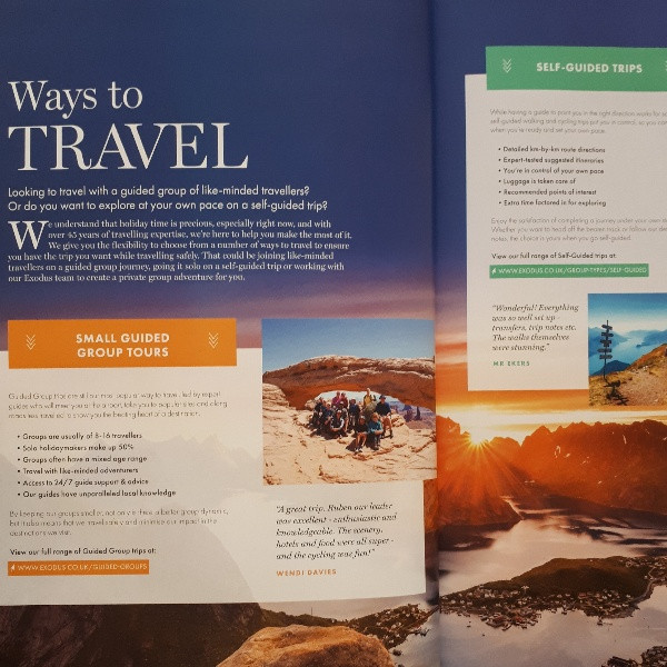 مجله Exodus Travel ژوئن 2023