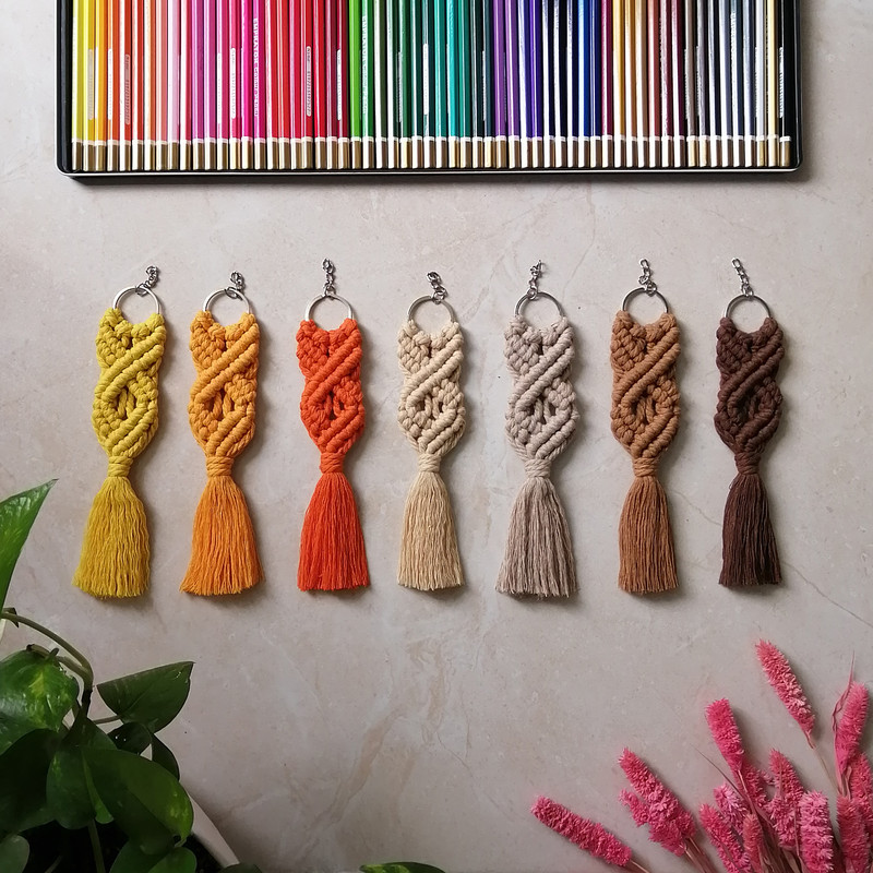 جاکلیدی مدل مکرومه بافی کد 18