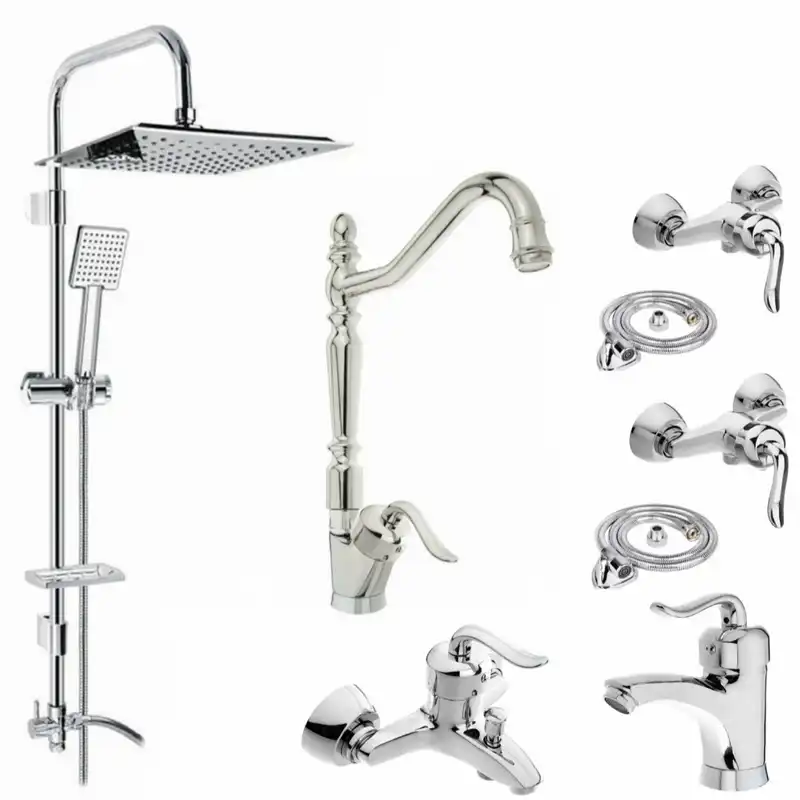 ست شیرالات شیرالات رز مدل بیزانس لایت مجموعه 8 عددی