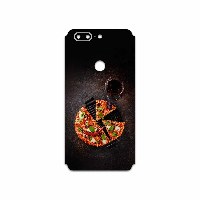 برچسب پوششی ماهوت مدل Pizza مناسب برای گوشی موبایل وان پلاس 5T