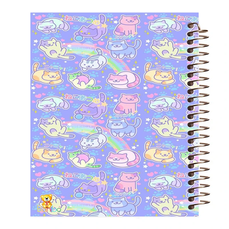 دفتر نقاشی 50 برگ بانیبو مدل گربه  کد 1002