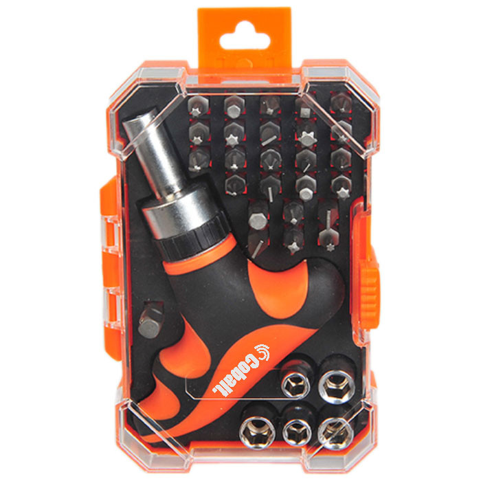 مجموعه  32 عددی ابزارکبالت مدل T-Handle