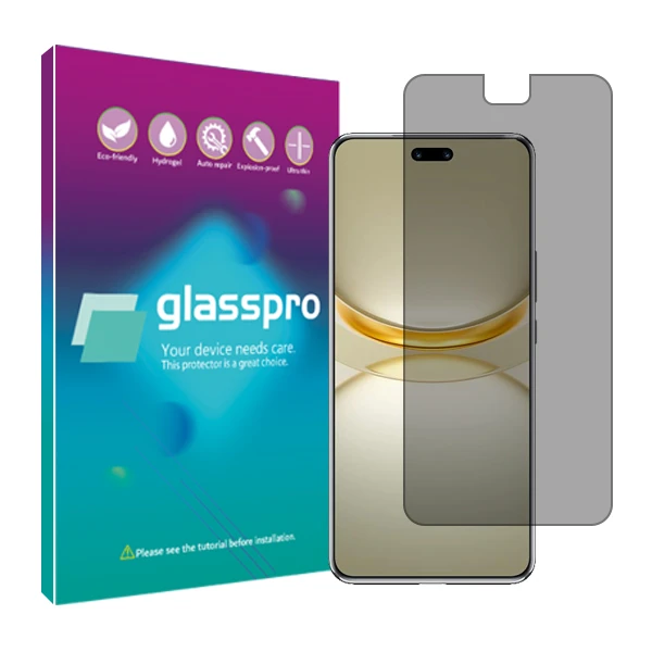 محافظ صفحه نمایش حریم شخصی گلس پرو مدل Resistant‌ مناسب برای گوشی موبایل هوآوی Nova 12 Ultra