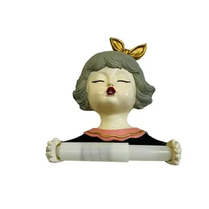 پایه رول دستمال کاغذی مدل عروسکی