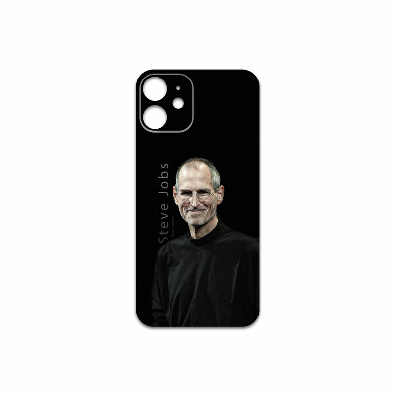 برچسب پوششی ماهوت مدل Steve Jobs مناسب برای گوشی موبایل اپل iPhone 12 mini