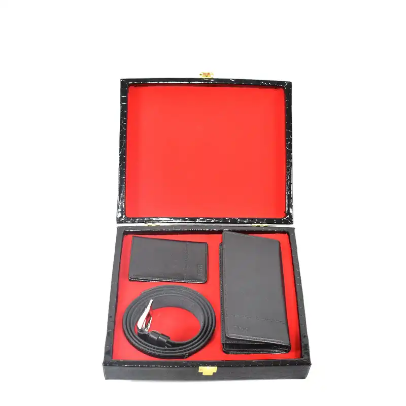 ست هدیه مردانه چرم رایا مدل R02