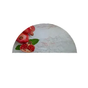 پادری مدل نیم دایره  طرح انار کد 9379 سایز 90 × 45 سانتی متر