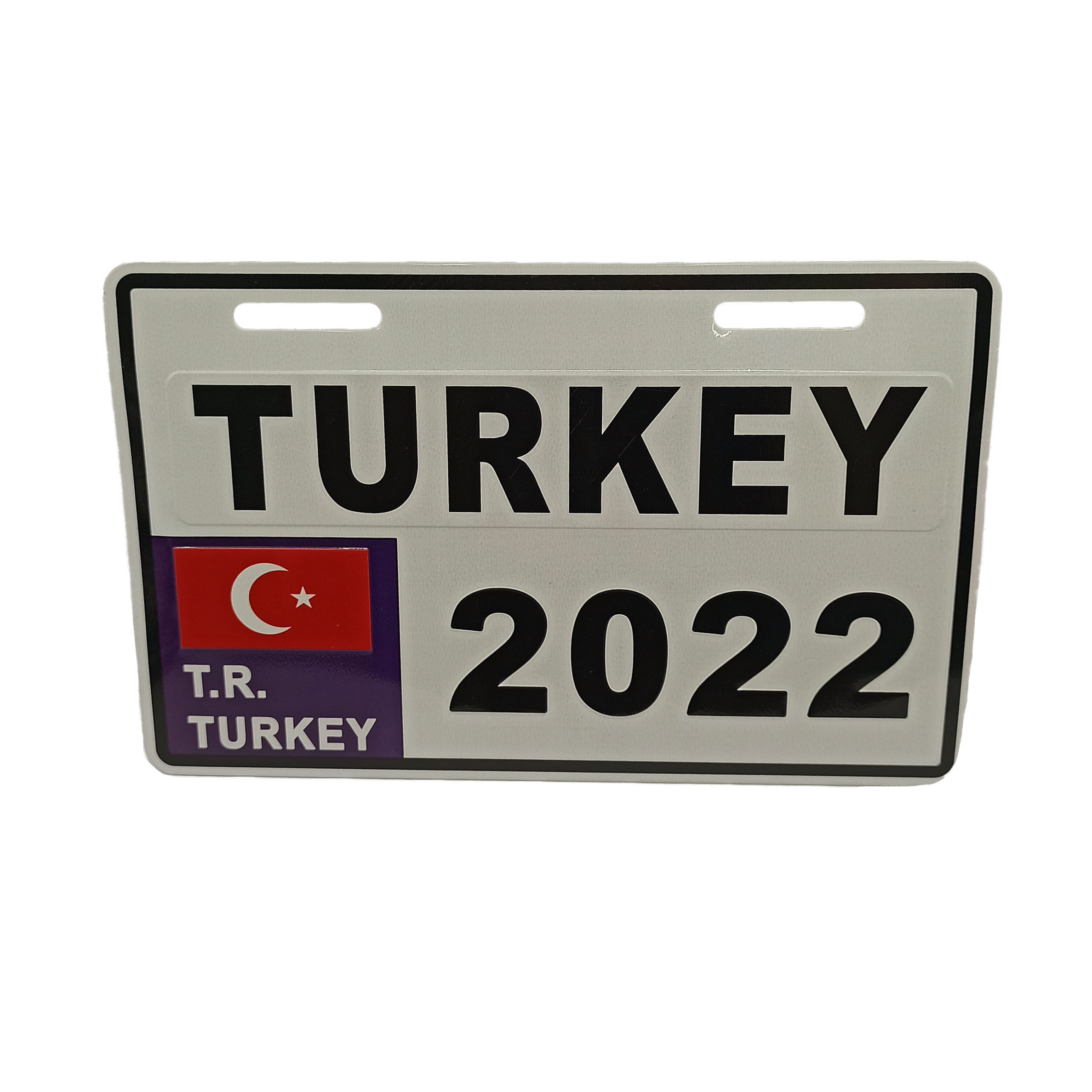 پلاک موتور سیکلت طرح ترکیه مدل WT-2022