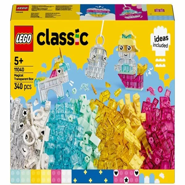 لگو  سری کلاسیک مدل Magic transparent box کد 11040