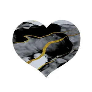  پادری مدل قلب طرح سنگ کد 8631 سایز 90x90 سانتی متر