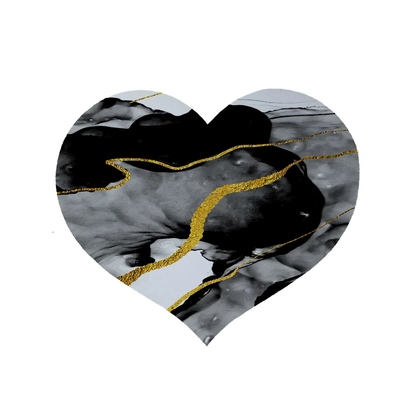  پادری مدل قلب طرح سنگ کد 8631 سایز 90x90 سانتی متر