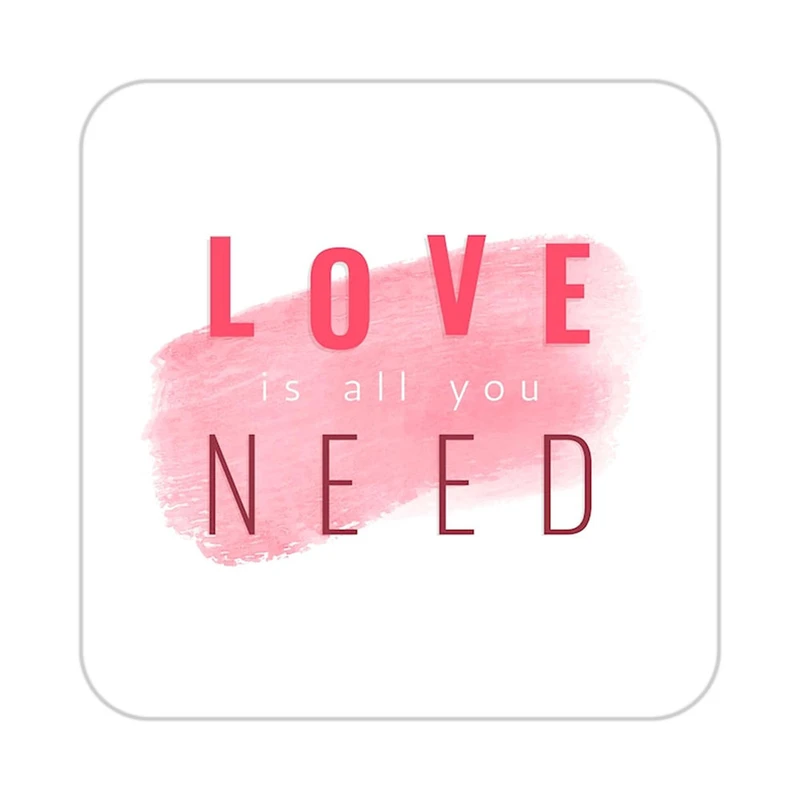 زیر لیوانی کاکتی طرح عاشقانه مدل mp40004