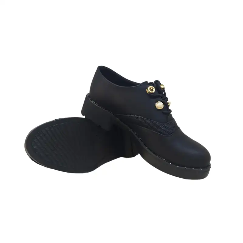 کفش زنانه مدل مروارید 025 بیاله رنگ مشکی