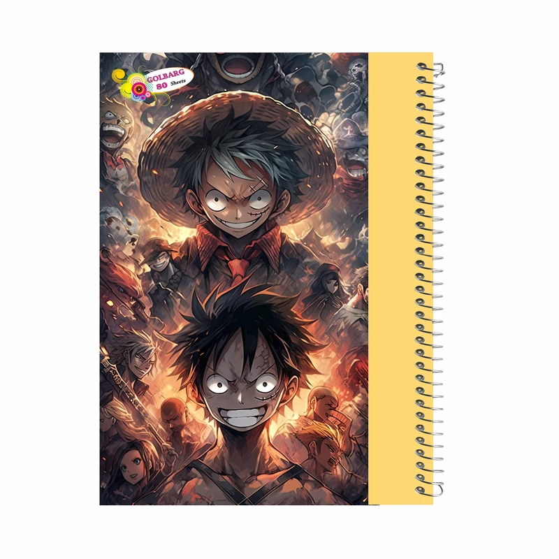 دفتر مشق 80 برگ گلبرگ مدل پسرانه کد 2913