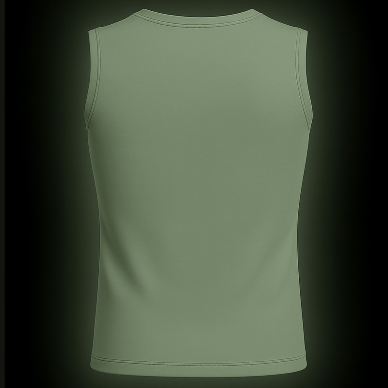 تاپ ورزشی مردانه مدل ULTRA FIT رنگ سبز سدری