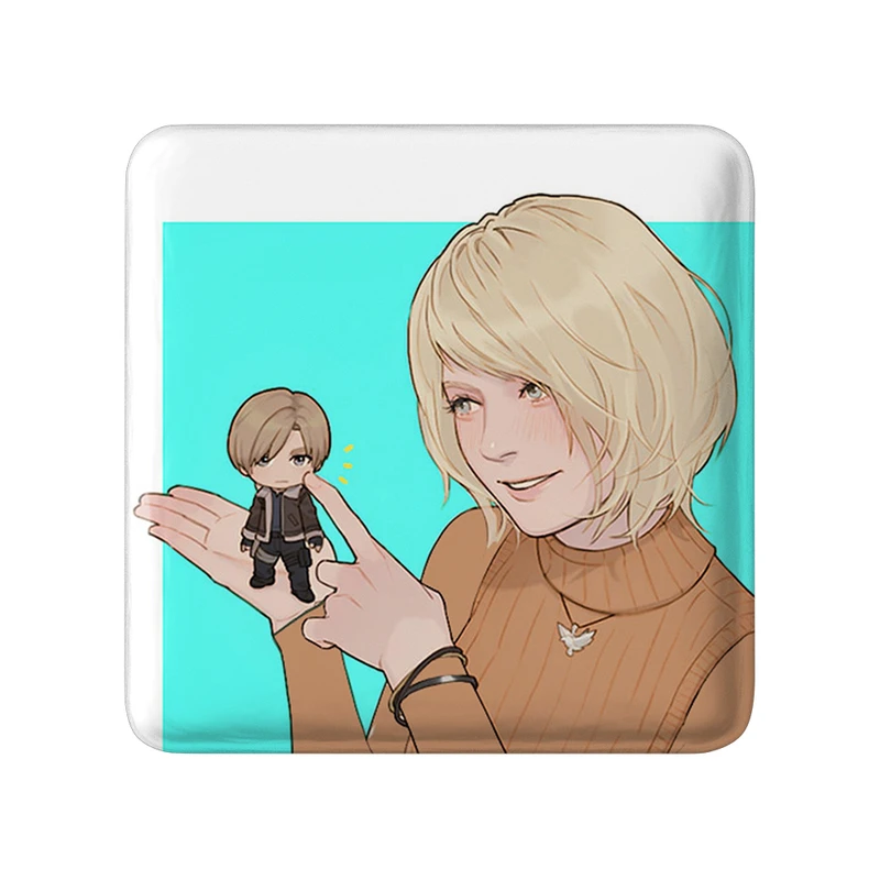 پیکسل خندالو طرح بازی رزیدنت اویل (Resident Evil) مدل مربعی کد 31686