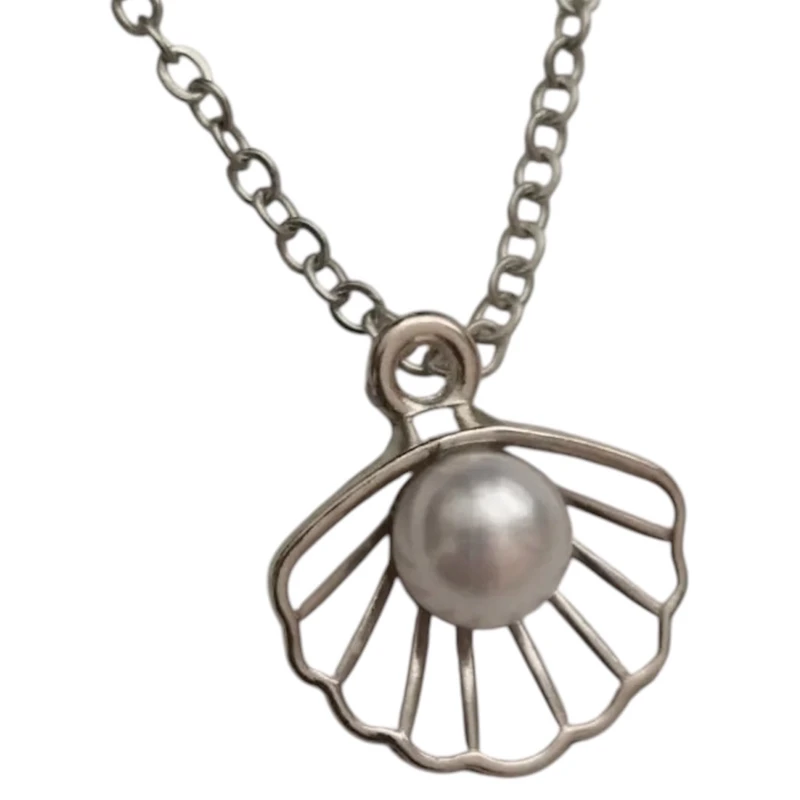 گردنبند زنانه مدل صدف