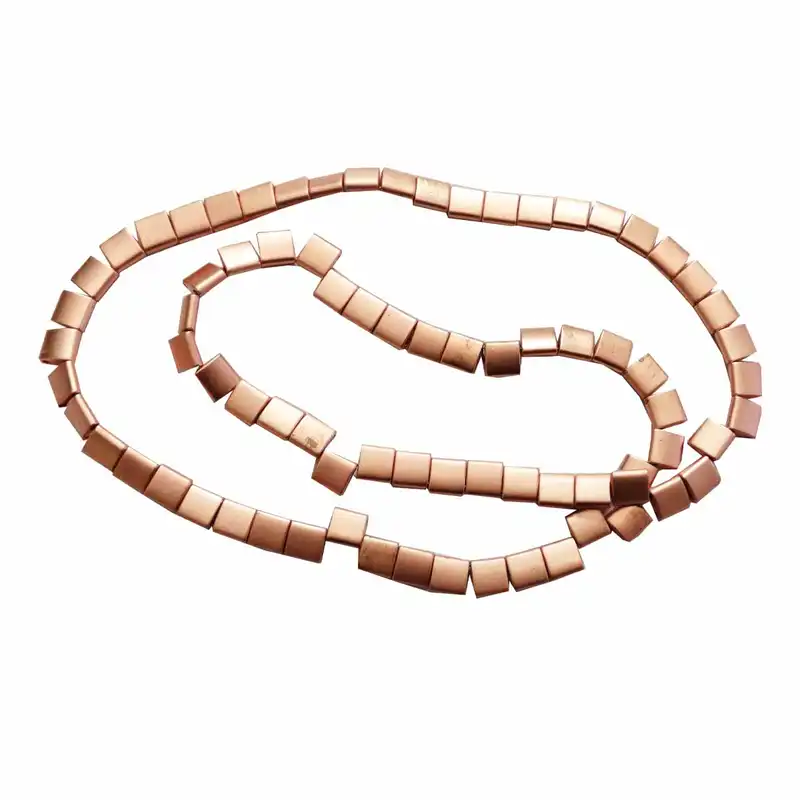 مهره دستبند مدل حدید مکعبی کد MO-1027 مجموعه 40 عددی