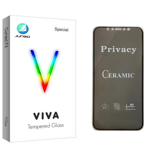 محافظ صفحه نمایش سرامیکی جانبو مدل Viva Glass مناسب برای گوشی موبایل اپل Iphone 11 Pro