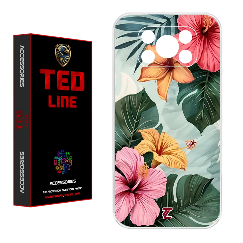 کاور تدلاین طرح گل کد 1142 مناسب برای گوشی موبایل شیائومی Poco X3 / X3 Pro / X3 NFC