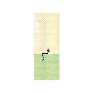 MAHOOT Minimal Internet Cat Icon Cover Sticker for LG Velvet 5G