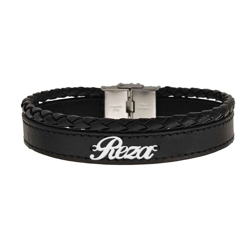 دستبند نقره مردانه لیردا مدل رضا 3 کد ghd000696 دستبند نقره مردانه لیردا مدل رضا 3 کد ghd000696