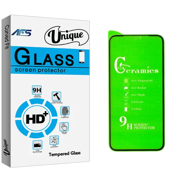 محافظ صفحه نمایش سرامیکی ای اف اس مدل Uni مناسب برای گوشی موبایل اپل Iphone 11 Pro / X / 10
