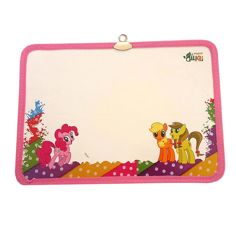 تخته وایت برد رویش مدل پونی سایز 24x34 سانتی متر