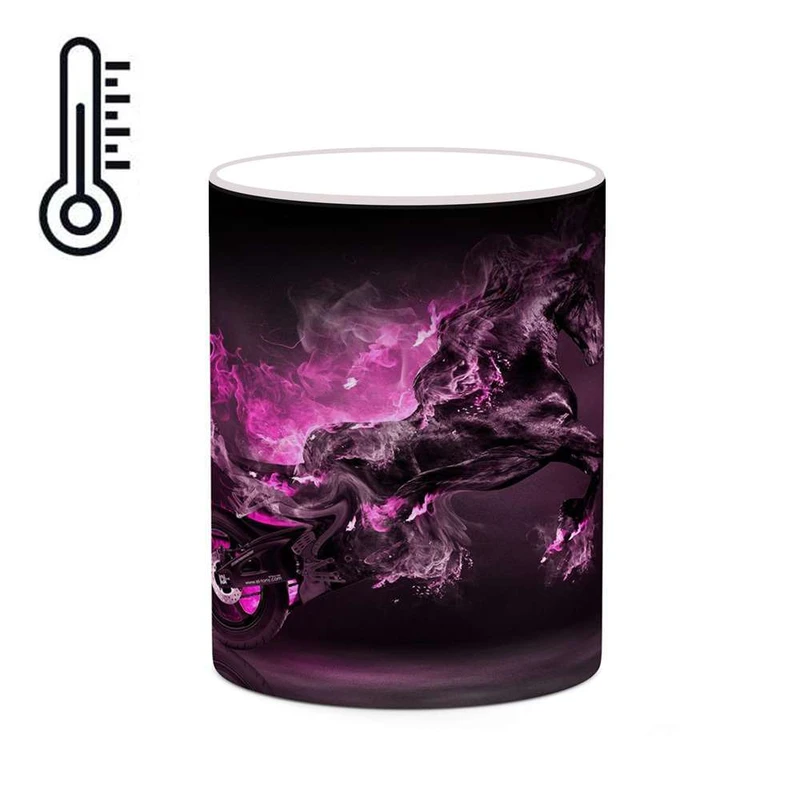 ماگ حرارتی کاکتی مدل اسب کد mgh24361