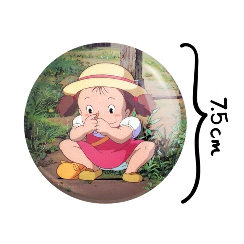 آینه جیبی خندالو طرح انیمه توتورو Totoro مدل تاشو کد 4548