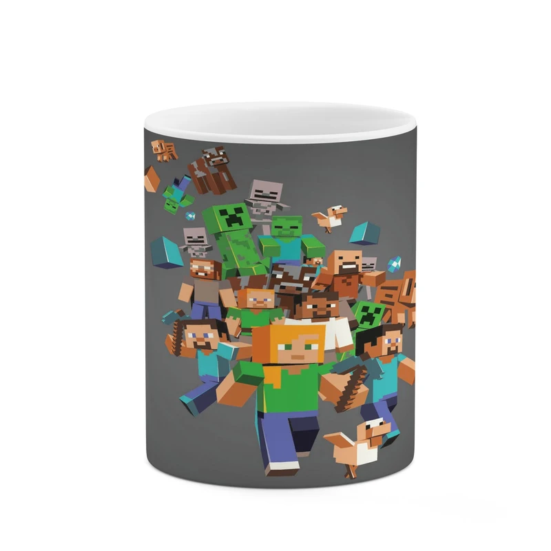 ماگ کاکتی طرح ماینکرافت minecraft مدل mgh41034