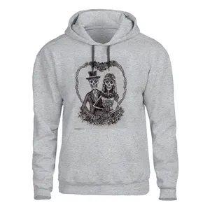 هودی مردانه مدل HEART  کد 188 رنگ طوسی