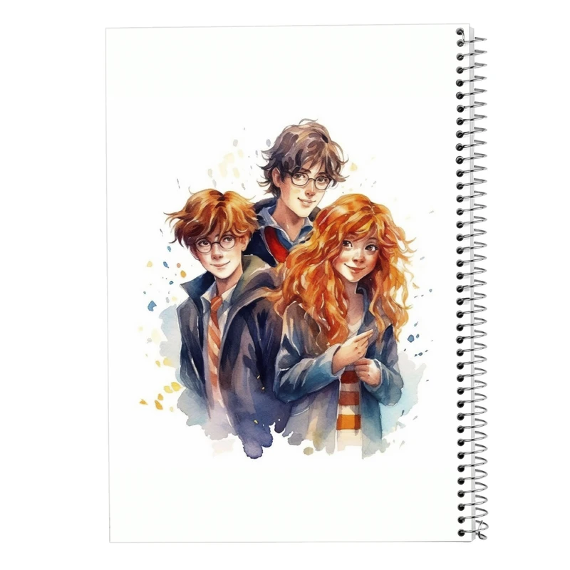 دفتر شطرنجی 50 برگ مدوپد مدل هری پاتر harrypotter کد DF10324