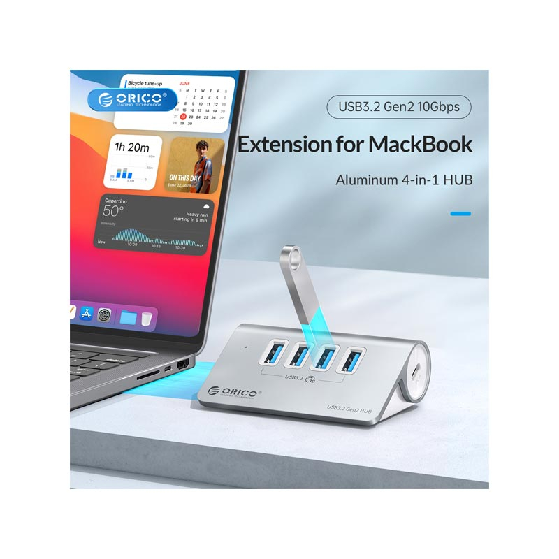 هاب 4 پورت USB3.2 اوریکو مدل M3U4-G2